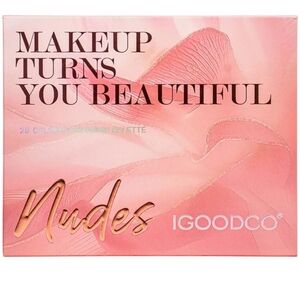 Nudes 20-Color Eyeshadow Palette - Igoodco NIP